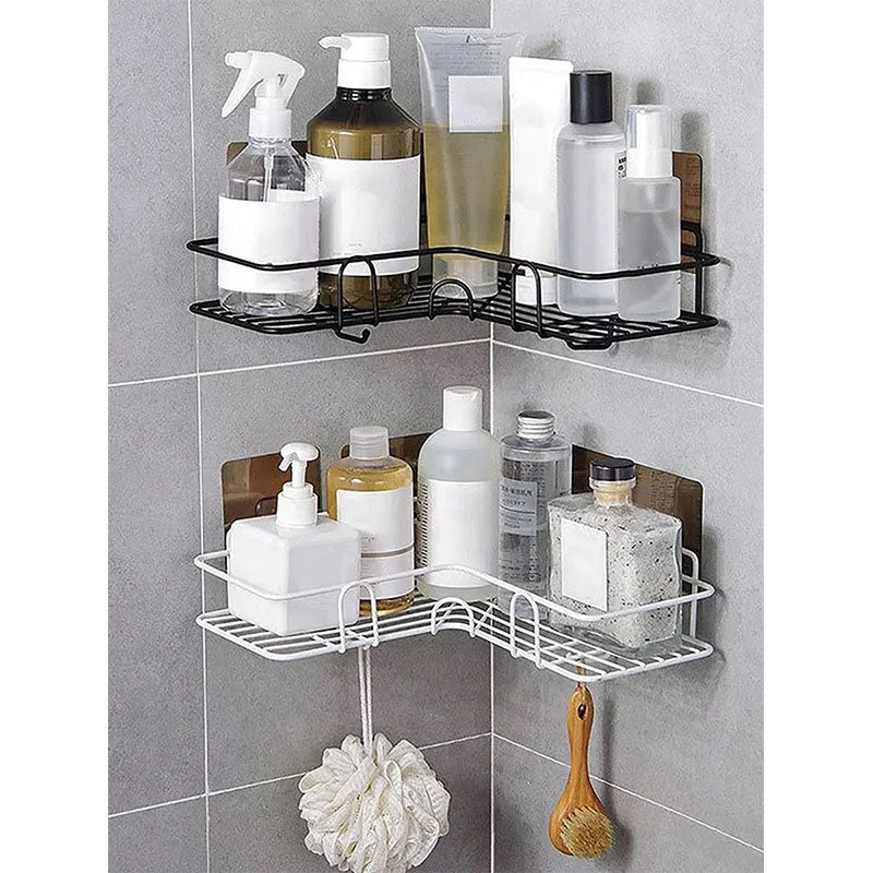 Estante organizador esquinero para baño