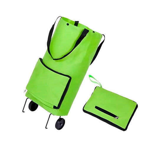 Bolsa de compras con ruedas, plegable